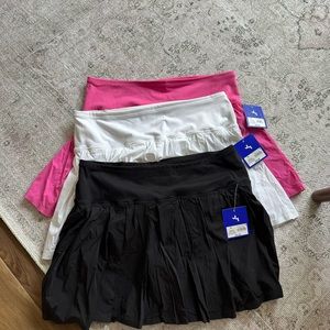 (3) tennis skirts. NWT. Joy Lab. xl